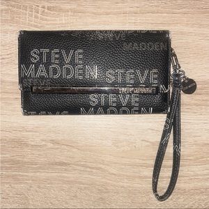 Steve Madden Black Wallet/Purse